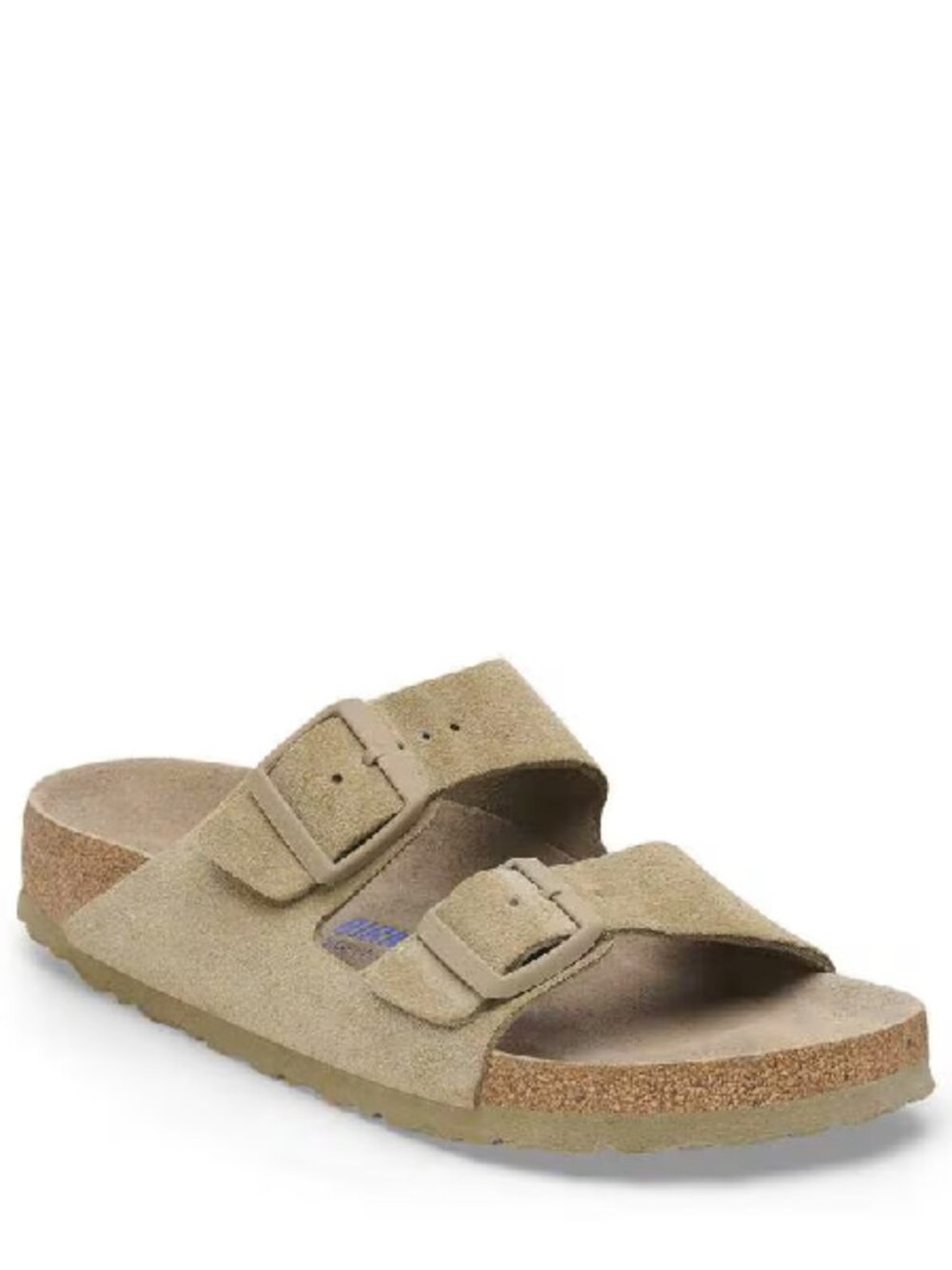 Birkenstock Arizona Faded Khaki Suede Leather